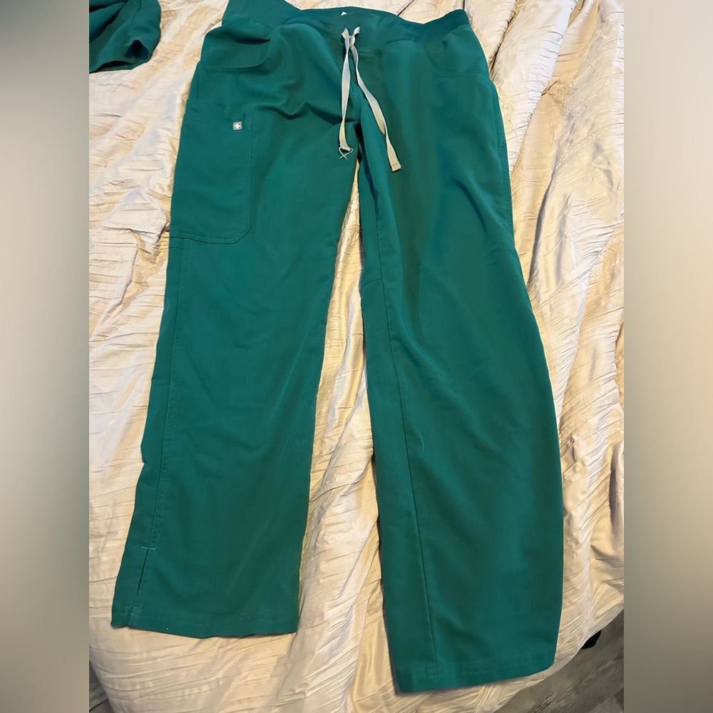 Figs Hunter Green Pants MP